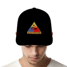 Load image into Gallery viewer,  761st Tank Battalion SSI w Name Tape AOP Unisex Adjustable Curved Bill Baseball Hat
