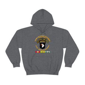 Unisex Heavy Blend Hooded Sweatshirt - Army - 58th Infantry Platoon - Scout Dog - w VN SVC