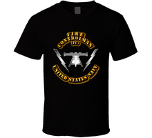 Load image into Gallery viewer, Navy - Rate - Fire Controlman T Shirt
