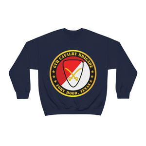 Unisex Heavy Blend Crewneck Sweatshirt - Army - 6th Cavalry Brigade Fort Hood, Texas