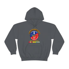 Load image into Gallery viewer, Unisex Heavy Blend™ Hooded Sweatshirt - Army - Casper Aviation Platoon - Vietnam Veteran - w Txt
