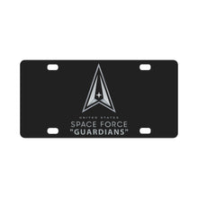 Load image into Gallery viewer, USSF - United States Space Force - Guardians Classic License Plate
