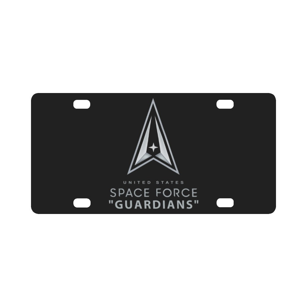 USSF - United States Space Force - Guardians Classic License Plate