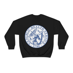 Unisex Heavy Blend Crewneck Sweatshirt -  USPHS - United States Public Health Service Seal