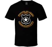Load image into Gallery viewer, Navy - Rate - Master-at-Arms T Shirt
