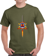 Load image into Gallery viewer, Army - 56th Field Artillery Command - Ssi W Br - Ribbon W Pershing - Firing Classic T Shirt
