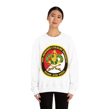 Load image into Gallery viewer, Unisex Heavy Blend Crewneck Sweatshirt - Army - 3rd Armored Cavalry Regiment DUI - Red White - Blood and Steel
