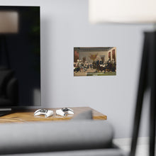 Load image into Gallery viewer, Horizontal Matte Poster - Declaration of Independence - Debate with Title

