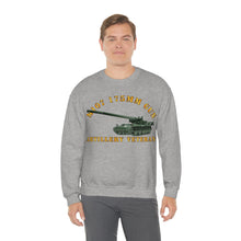 Load image into Gallery viewer, Unisex Heavy Blend Crewneck Sweatshirt - Army - M107 - 175mm Gun - Artillery Veteran
