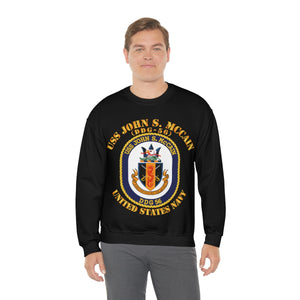 Unisex Heavy Blend Crewneck Sweatshirt - USS John S. McCain (DDG-56)