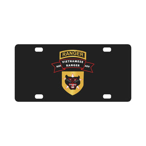 SOF - SSI - Vietnamese Ranger Advisor X 300 Classic License Plate