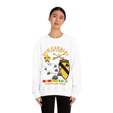 Load image into Gallery viewer, Unisex Heavy Blend Crewneck Sweatshirt - Army - 9th Cavalry (Air Cav) - 1st Cav Division w SVC
