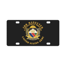 Load image into Gallery viewer, Army - 3rd Maneuver Enhancement Brigade - DUI - US Army Classic License Plate
