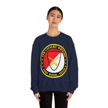 Load image into Gallery viewer, Unisex Heavy Blend Crewneck Sweatshirt - Army - 6th Cavalry Brigade Fort Hood, Texas
