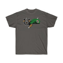 Load image into Gallery viewer, Unisex Ultra Cotton Tee - 5th Special Forces Group (Airborne) Beret/Dagger - Vietnam Veteran with Vietnam Map
