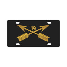 Load image into Gallery viewer, SOF - 19th SFG Branch wo Txt Classic License Plate
