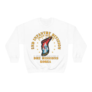 Unisex Heavy Blend Crewneck Sweatshirt - Army - 2nd Infantry Division - ImJin Scout -DMZ Missions