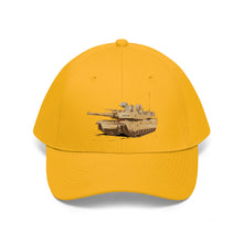 Load image into Gallery viewer, Twill Hat - Army - Main Battle Tank - M1A1 - Hat - Direct to Garment (DTG) - Printed
