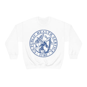 Unisex Heavy Blend Crewneck Sweatshirt -  USPHS - United States Public Health Service Seal