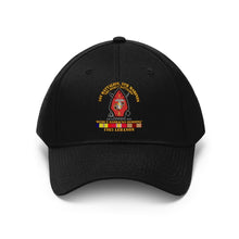 Load image into Gallery viewer, Unisex Twill Hat - USMC - 1st Bn, 8th Marines - Beirut barracks bombing w SVC - Hat - Direct to Garment (DTG) - Printed
