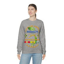 Load image into Gallery viewer, Unisex Heavy Blend Crewneck Sweatshirt - Vietnam Combat Infantry Veteran w 4th Inf Div SSI V1
