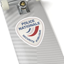 Load image into Gallery viewer, Kiss-Cut Stickers - Police Nationale France Police Patch Blanc
