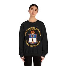 Load image into Gallery viewer, Unisex Heavy Blend Crewneck Sweatshirt - Army - 21st Infantry Regt - Gimlet
