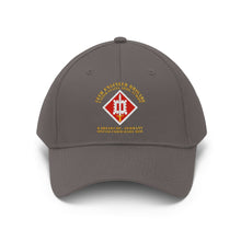 Load image into Gallery viewer, Twill Hat - Army - 18th Engineer Bde - US Army Europe - Hat - Direct to Garment (DTG) - Printed
