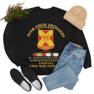 Unisex Heavy Blend Crewneck Sweatshirt - 84th Field Artillery Det - Grossengstingien - GE w COLD SVC