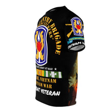 Load image into Gallery viewer, Unisex AOP - 199th Infantry Brigade - Vietnam War Veteran with Vietnam Service Ribbons
