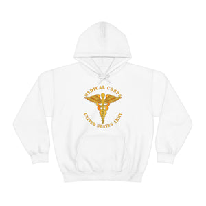 Unisex Heavy Blend™ Hooded Sweatshirt - Army - Medical Corps - US Army