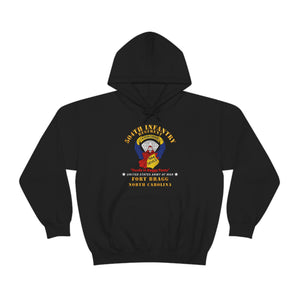 Unisex Heavy Blend Hooded Sweatshirt - Army - 504th Infantry Regiment - Devils - FBNC X 300