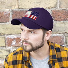 Load image into Gallery viewer, Unisex Twill Hat - United States Flag Hat - Direct to Garment (DTG) - Printed
