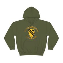 Load image into Gallery viewer, Unisex Heavy Blend Hooded Sweatshirt - Army - 1st Air Cavalry Brigade - Warriors - 1st Cav Division
