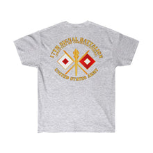 Load image into Gallery viewer, Unisex Ultra Cotton Tee - Army Star - 17th Signal Battalion wo Txt X 300
