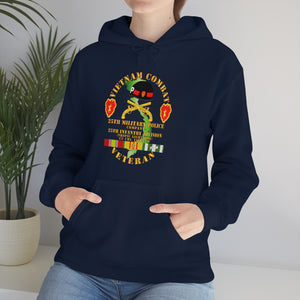 Unisex Heavy Blend Hooded Sweatshirt -  Army - Vietnam Combat Veteran w 25th Military Police Co w 25th ID X 300