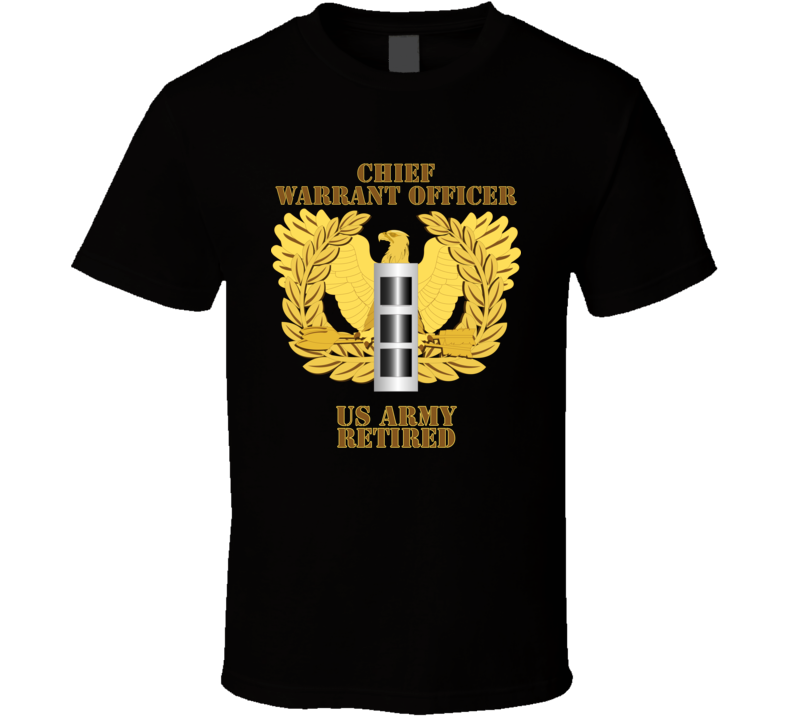 Warrant Officer - CW3 - Retired T Shirt