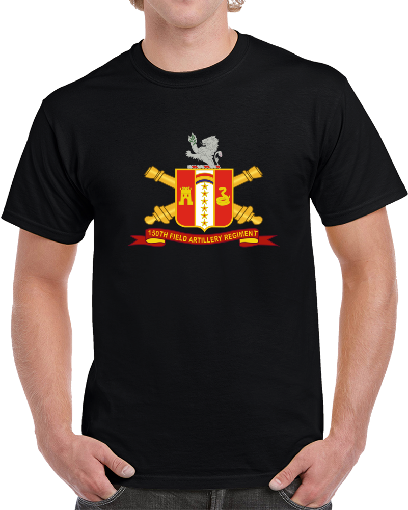 Army - 150th Field Artillery Regiment W Br - Ribbon Classic T Shirt