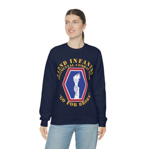 Unisex Heavy Blend Crewneck Sweatshirt - Army - 442nd Infantry Regimental Combat Team X 300