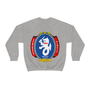 Unisex Heavy Blend Crewneck Sweatshirt - American Defenders Of Bataan Corregidor - Ms Logo