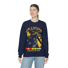 Load image into Gallery viewer, Unisex Heavy Blend Crewneck Sweatshirt - Army - 9th Cavalry (Air Cav) - 1st Cav Division w SVC
