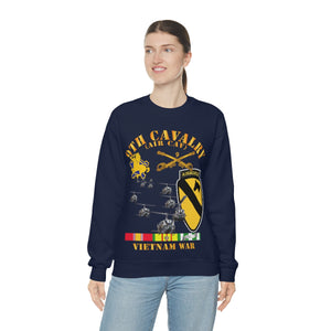 Unisex Heavy Blend Crewneck Sweatshirt - Army - 9th Cavalry (Air Cav) - 1st Cav Division w SVC