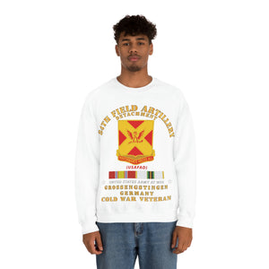 Unisex Heavy Blend Crewneck Sweatshirt - 84th Field Artillery Det - Grossengstingien - GE w COLD SVC