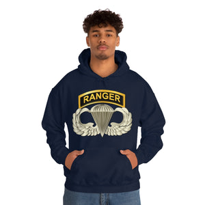 Unisex Heavy Blend Hooded Sweatshirt - SOF - Airborne Badge - Ranger Tab