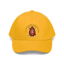 Load image into Gallery viewer, Unisex Twill Hat - USMC - 1st Bn, 8th Marines - The Cutting Edge - Marines at War - Hat - Direct to Garment (DTG) - Printed
