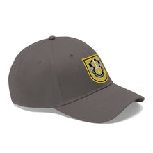 Load image into Gallery viewer, Unisex Twill Hat - 1st Special Forces Group (SFG) (Airborne) Flash with Crest - Direct to Garment (DTG) - Printed
