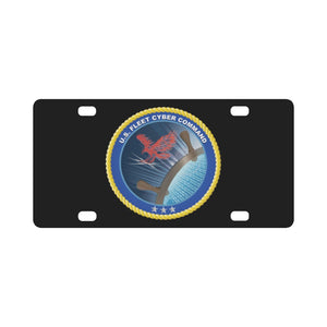 Navy - U.S Fleet Cyber Command wo Txt X 300 Classic License Plate