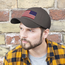 Load image into Gallery viewer, Unisex Twill Hat - United States Flag Hat - Direct to Garment (DTG) - Printed
