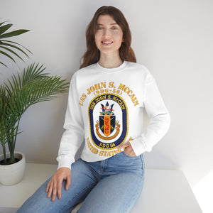 Unisex Heavy Blend Crewneck Sweatshirt - USS John S. McCain (DDG-56)