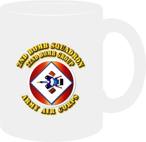 Army Air Corps - 2nd Bomb Squadron - Mug